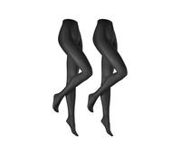 HUDSON Feinstrumpfhose SIMPLY SHINE 15 2-er Pkg noir noir | 42-44