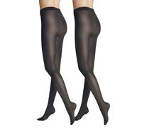 Hudson femme Collants Simply 40 2-Pack mat 40 den Anthrazit 40-42