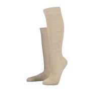 Hudson femme Mi-bas Only 2-Pack chauffant Beigemel. 39-42