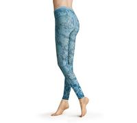 Hudson Floral Fashion Leggings, Jeans Blue 0959, 40-42 Femmes