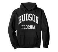 Hudson Florida Retro années 70 College Sports Style Sweat à Capuche