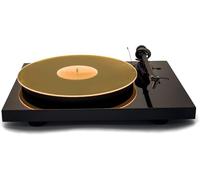 Hudson Hi-Fi Tapis de Tourne-Disque en Acrylique, Couvre Plateau Platine Vinyle - YellowLit - LP Slipmat