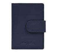 Hudson & James Portefeuille en cuir avec blocage RFID pour femme - Portefeuille compact à deux volets pour femme avec fenêtre pour carte d'identité, emplacements pour cartes et poche pour pièces de