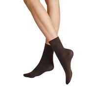 Hudson femme socquette SIMPLY 40 2-PACK moelleux 40 DEN Brun Dunkelbraun 0771 41-44