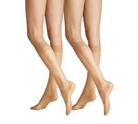 Hudson Simply Shine 15 2-Pack druckfreier Bund, Chaussettes Montantes, Skin,