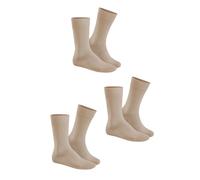 Hudson unisexe Chaussettes Simply³ 3-Pack doux Nude Beige-mel. 0799 45-48