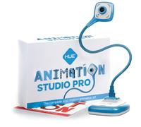 HUE Animation Studio Pro : Kit Stop Motion (Caméra Flexible Full HD 1080p, Logiciel, Livre) pour Windows/macOS (Bleu)