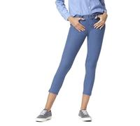 HUE Ankle Slit Essential Denim Capri Bonneterie, Délavage Moyen, M Femme