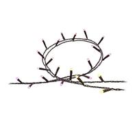 Philips Hue White and Color ambiance, Guirlande Lumineuse festive, 250LEDs, 20 mètres, fonctionne avec Alexa, Google Home et Apple Homekit