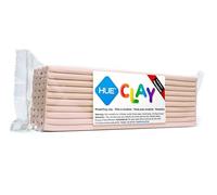 HUE Clay (ex-Newplast) 500g, Rose - pâte à modeler de texture ferme, réutilisable, non séchante, à base d’huile - Pour animation en Stop Motion, loisirs créatifs et sculpture