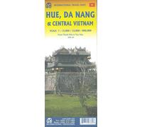Hue - da nang & central vietnam Echelle 1:13 000 1:800 000 - Collectif - Itm Publishing - broché - Atlas / carte