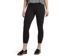 HUE Femmes Large Ceinture Panne D'Électricité Coton Capri Leggings - U20482