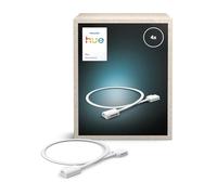 Hue Flux Connecteur flexible pour Ruban LED 50 cm, Accessoires, Eclairage intérieur flexible, Transition lumineuse parfaite, Installation précis et sûre, Simple à utiliser, lot de 4