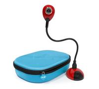 HUE HD : Caméra USB et Visualiseur Portable (Rouge) avec Étui de Transport