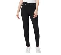HUE Legging en Jean Taille Haute Ultra-Doux Bonneterie, Noir, XL Femme