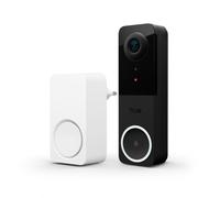 Philips Hue – Sonnette vidéo filaire Secure + carillon – 2K, audio bidirectionnel – Noir/Blanc