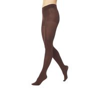 HUE Collants Super Opaques avec Haut de contrôle, 70 deniers, Espresso, XL Femme