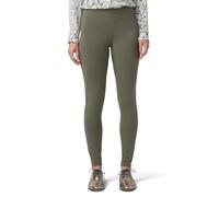 HUE Legging Ultra en Coton avec Taille Large, Assortis Pantalons, Gris, L Femme
