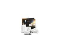 HUE WHITE AMBIANCE E27 KIT DE DEMARRAGE - 3 AMPOULES HUE WHITE AMBIANCE E27 + PONT DE CONNEXION HUE + TELECOMMANDE VARIATEUR HUE