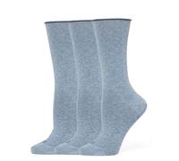 HUE Women's Jeans Sock (Pack of 3), One Size