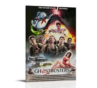 HUEAEHAHE Ghostbusters 1984(2) Poster décoratif sur toile pour chambre - Impression esthétique - Décoration murale - 30 x 45 cm - Style cadre