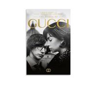 HUEAEHAHE House of Gucci Poster décoratif sur toile pour chambre - 2021 (4) - Impression esthétique - Décoration murale - 30 x 45 cm - Style sans cadre