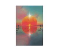 HUEAEHAHE Imagine Dragons Loom 2024 (1) Poster décoratif sur toile pour chambre - Impression esthétique - Décoration murale sans cadre - 60 x 90 cm