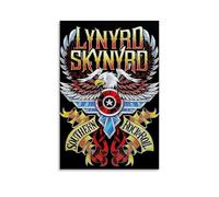 HUEAEHAHE Lynyrd Skynyrd (1) Poster décoratif sur toile pour chambre - Impression esthétique - Décoration murale - 30 x 45 cm - Style sans cadre