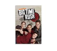 HUEAEHAHE Poster Big Time Rush (2) - Impression sur toile - Décoration murale sans cadre - 30 x 45 cm
