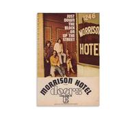 HUEAEHAHE Poster décoratif sur toile The Doors Morrison - Décoration murale pour chambre - 30 x 45 cm - Style sans cadre