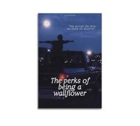 HUEAEHAHE Poster décoratif sur toile « The Perks of Being A Wallflower » - Décoration murale sans cadre - 40 x 60 cm
