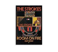 HUEAEHAHE Poster décoratif sur toile « The Strokes Room on Fire » - Décoration murale sans cadre - 40 x 60 cm