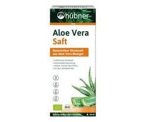 hübner Aloe Vera Jus de plantes bio naturellement trouble 490 ml (2)