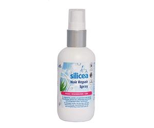Hübner Spray réparateur original silicea - Cosmétique naturel certifié pour cheveux abîmés et abîmés - Cure en spray avec gel silicique et aloe vera - Végétalien - 120 ml