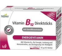 Hübner Vitamine B12 Direct | 15 g | 15 bâtonnets directs | vegan