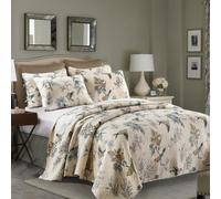 Hueborne CEUGS Bedspreads King Quilted Super Soft Bedding Sets All Season Summer Lightweight Microfiber Queen Size Extra Large Quilt,White,90.55"×90.55"