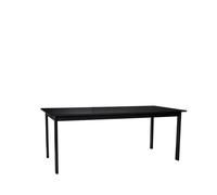 Hübsch Dapper Table à Manger Carrée Noir