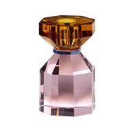 Hübsch Gem Bougeoir Orange/ Rose