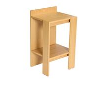 Hübsch Merge Table de Chevet Naturel