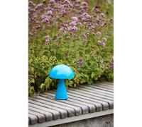 Hübsch - Mush LED Portable Lampe de Table Dim. Bleu