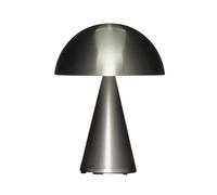 Hübsch - Mush LED Portable Lampe de Table Dim. Nickel