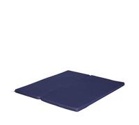 Hübsch Oreiller à Cordes Double Bleu Foncé