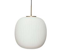 Hübsch - Serene Suspension Ø42 Opal/Brass
