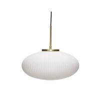 Hübsch - Serene Suspension Ellipse Blanc