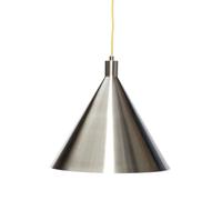Hübsch - Yama Suspension Ø40 Nickel/Yellow