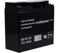 Hückmann 4260476411205 Multipower MP18-12 Pb Batterie au plomb 12 V/18 Ah
