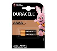 Hückmann Hückmann Batterie 1,5V Mini AAAA Ultra Duracell MX2500-AAAA K2 Blister 2 pièces Quantité:2