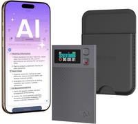 HUEE-Ailog Enregistreur Vocal Ia Avec Application Dédiée,Transcription Et Résumé,Traduction Dans Plus De 188 Langues,Mémoire De 64 Go Pour Réunions,Conférences,Appels,Affaires,Cours