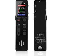 HUEE-Enregistreur Vocal Numérique 64 Go, Enregistreur Sonore Portable Avec Lecture, Mini Appareils D'Enregistrement Hd Pour Entretien/Cours/Réunion