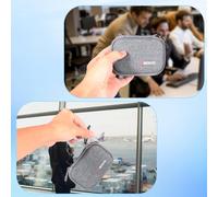 HUEE-Étui Pour Plaud Note 64 Go Enregistreur Vocal Ia + Une Housse De Protection Magnétique Est Fournie Avec L'Enregistreur (Étui Uniquement) - Gris